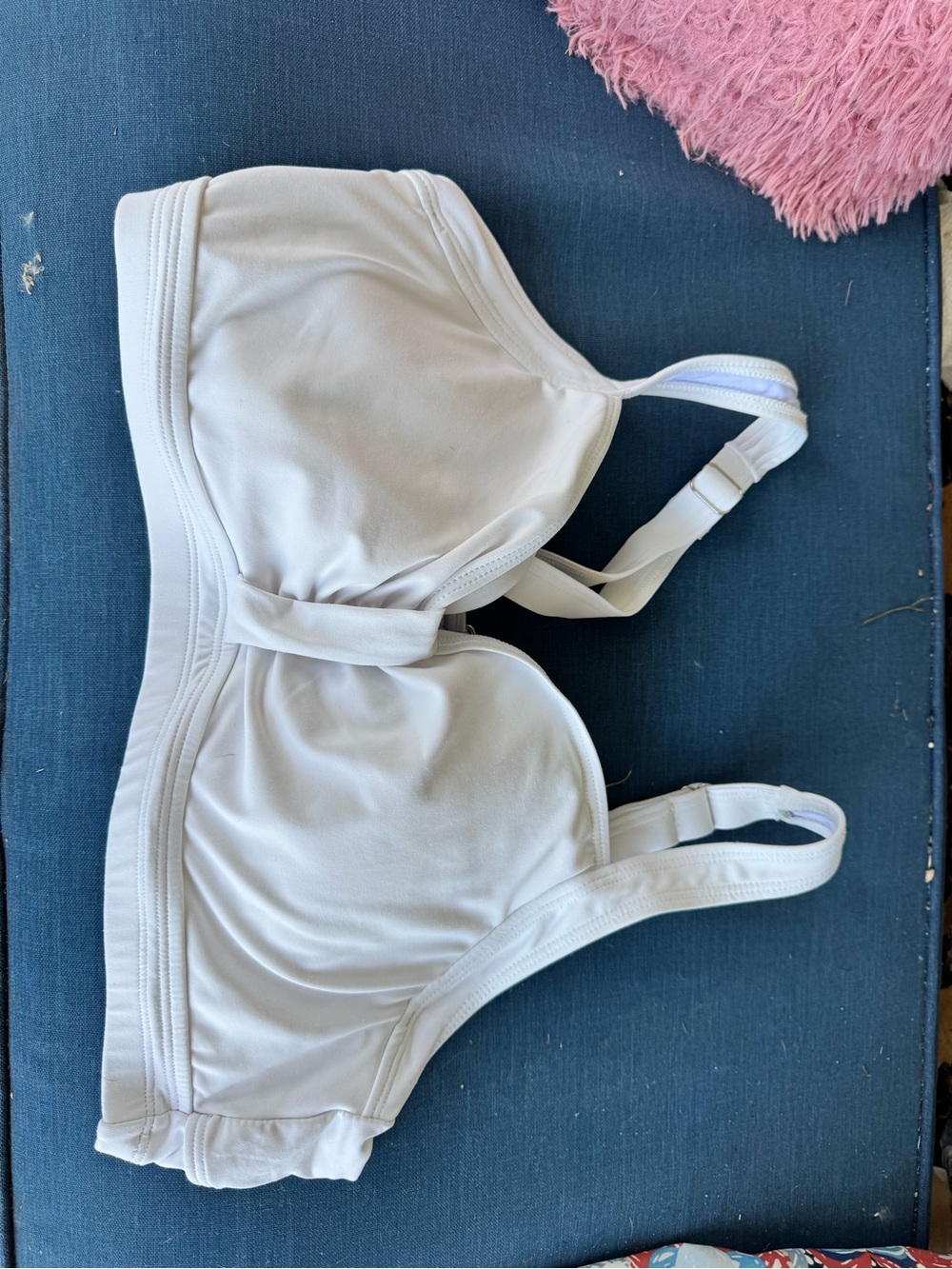 Auqa Eve Supportive White Underwire Bikini Top - Picture 3 of 8